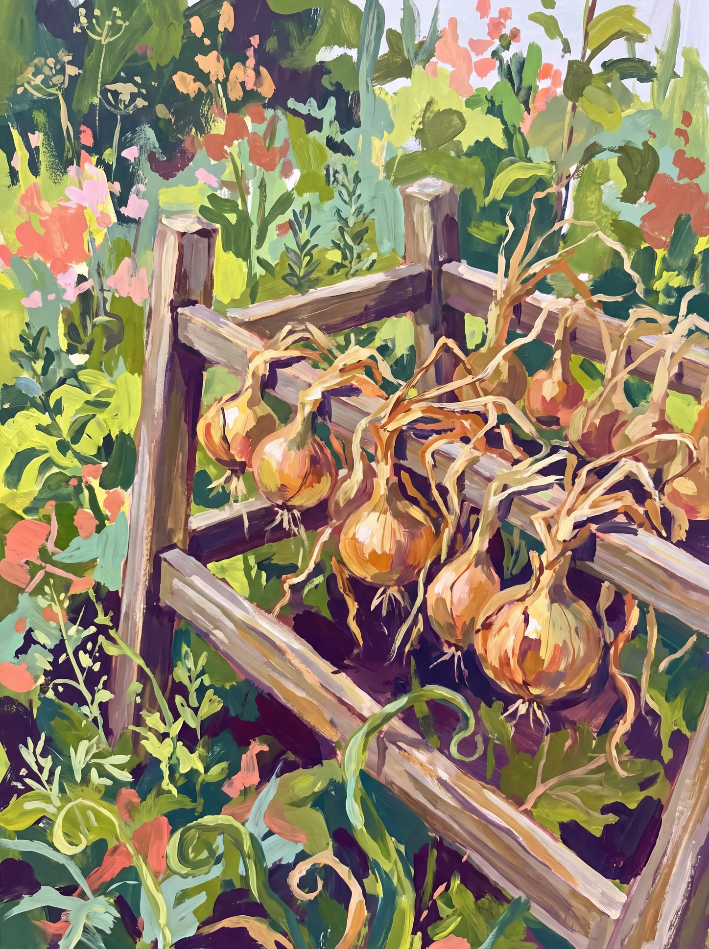 Onions Drying