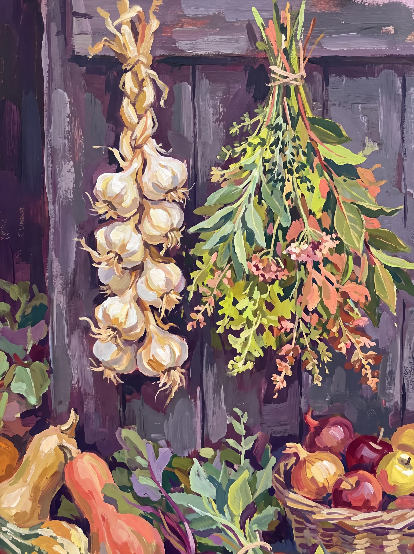 Garlic Plait