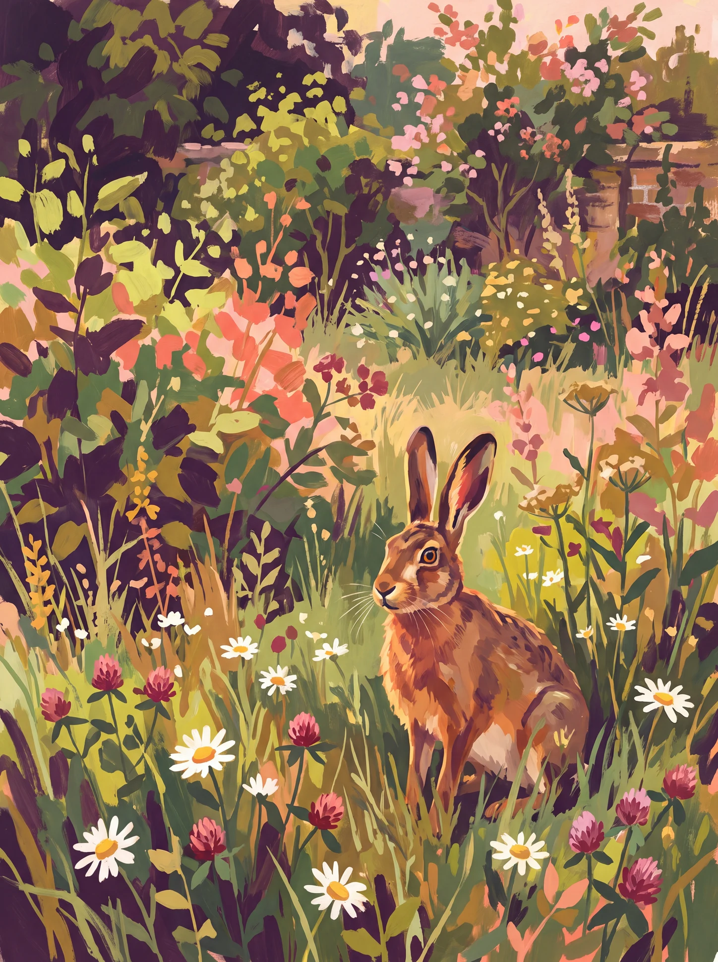 Hare in the Meadow