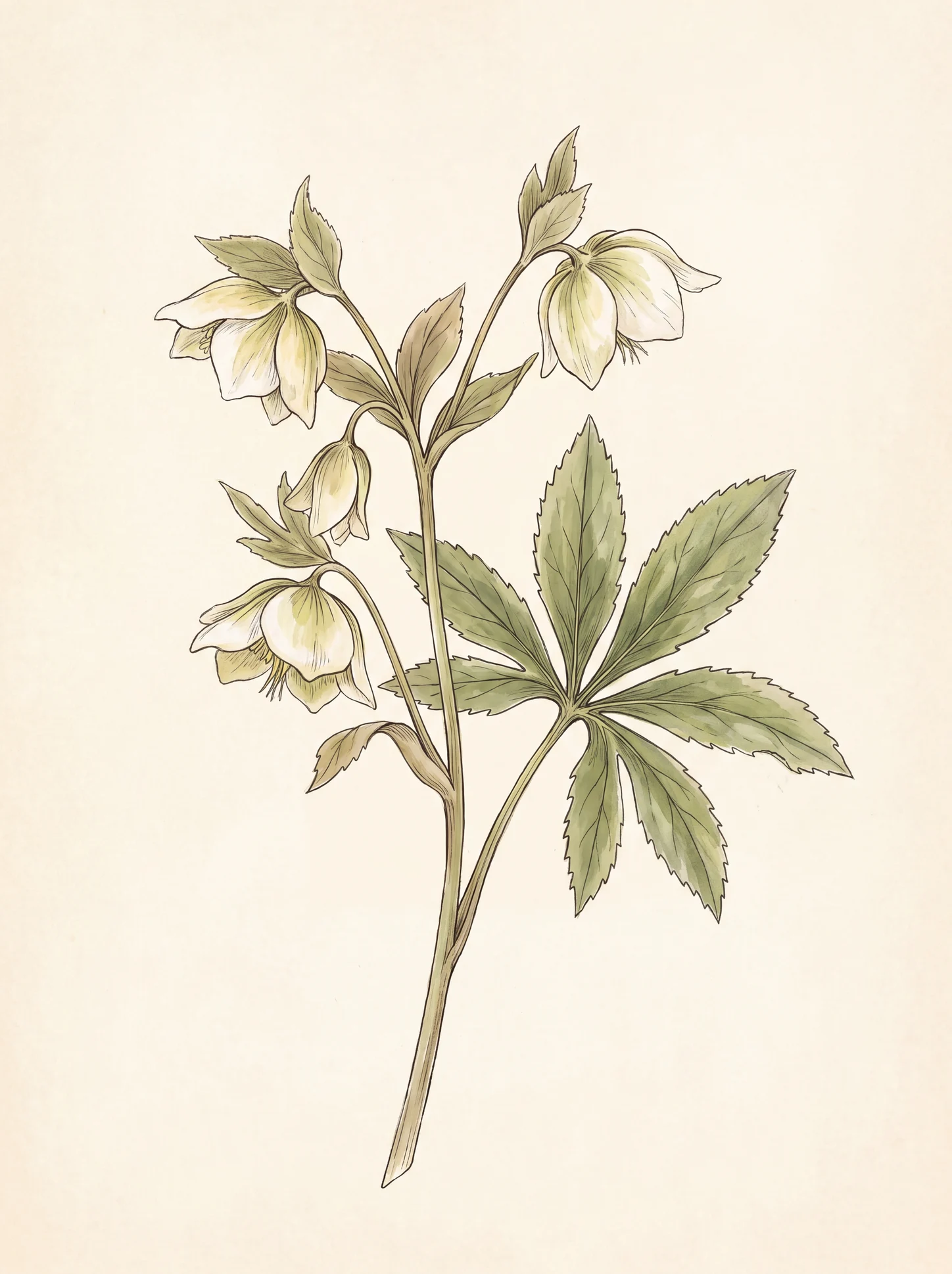Botanical Hellebore