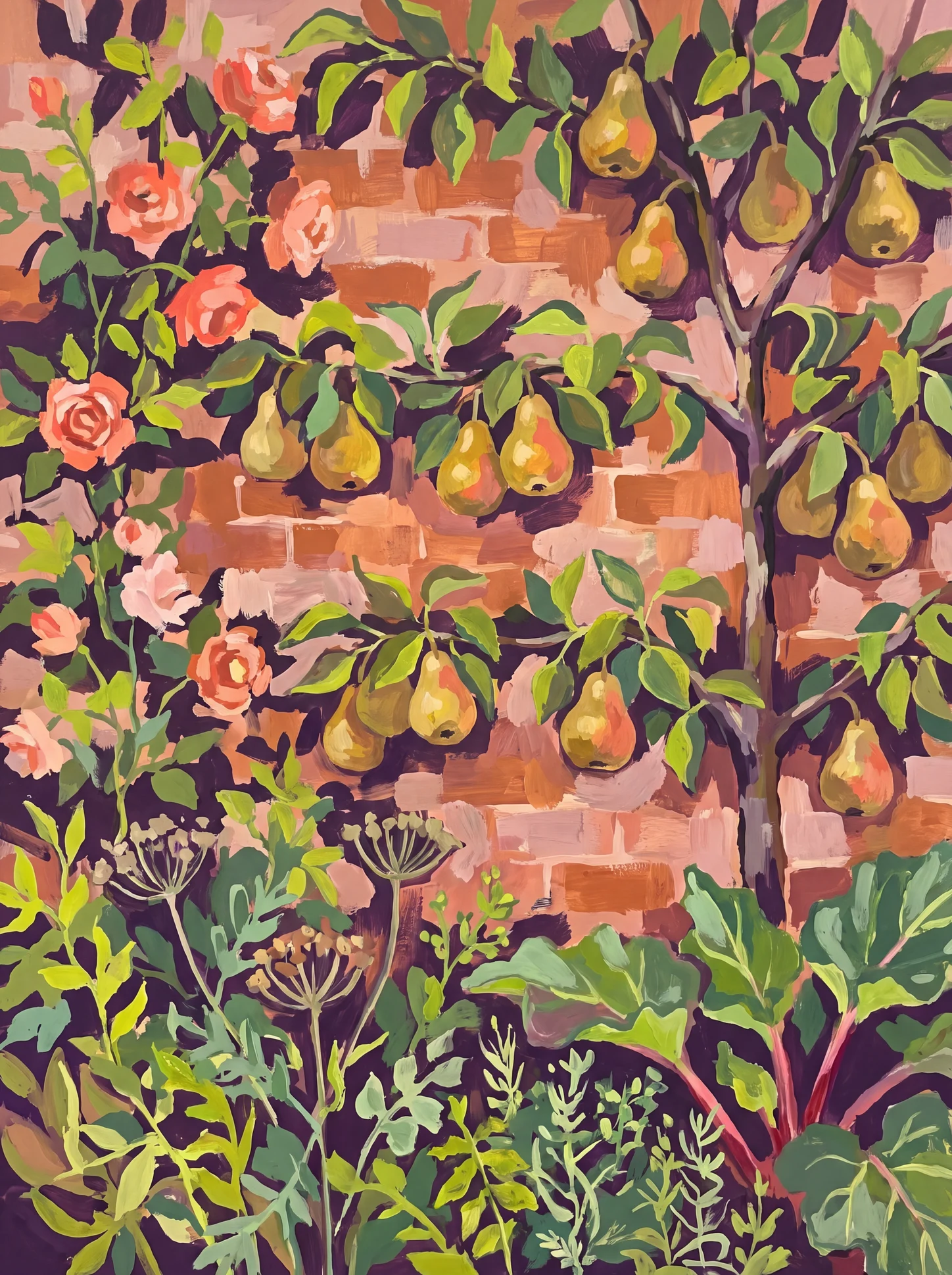 Pears on the Wall