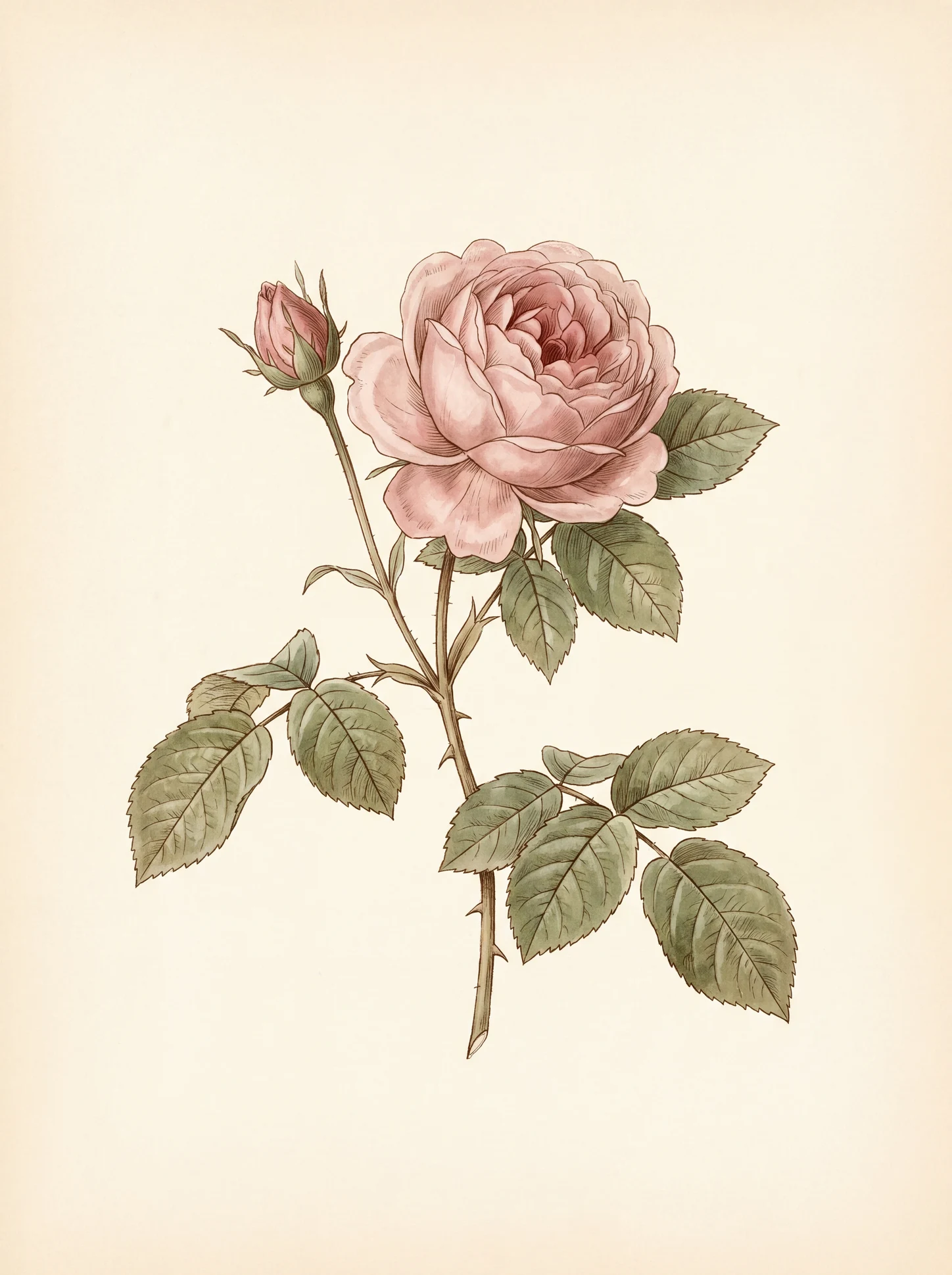 Botanical Rose