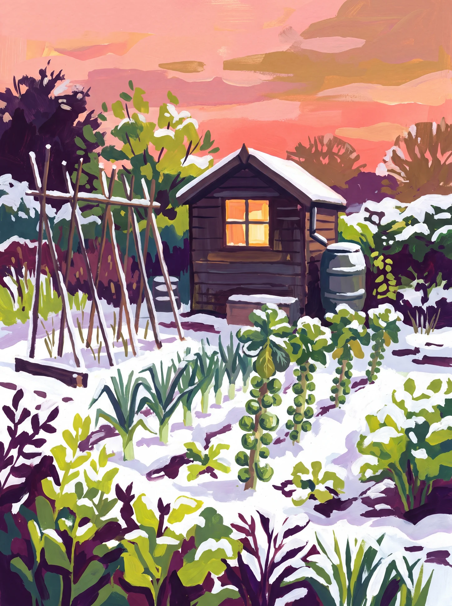 The Plot in Snow